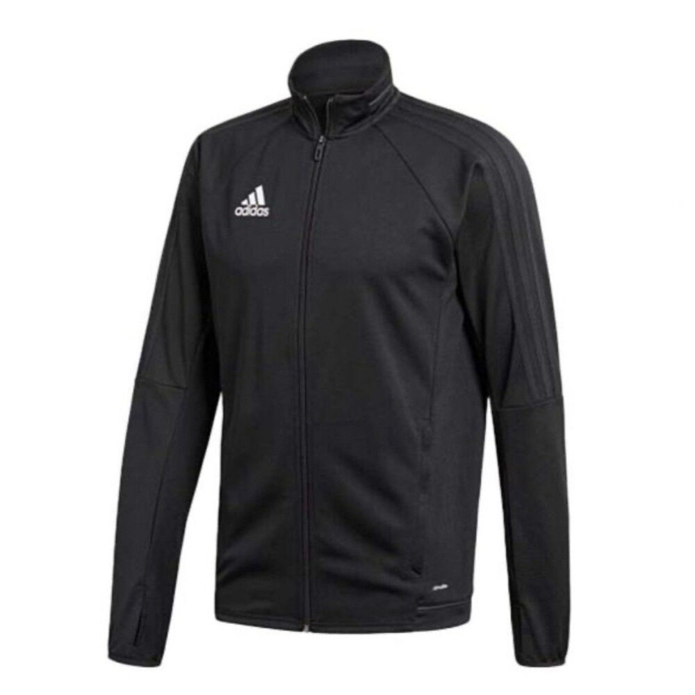 adidas Tiro 17 Training Jacket Mens Full Zip Soccer Athletic Black Size XL